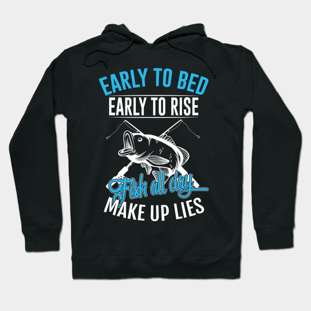 My fishing story Hoodie by bojannikolic